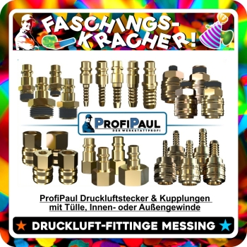Druckluft-Stecker & -Kupplungen Messing
